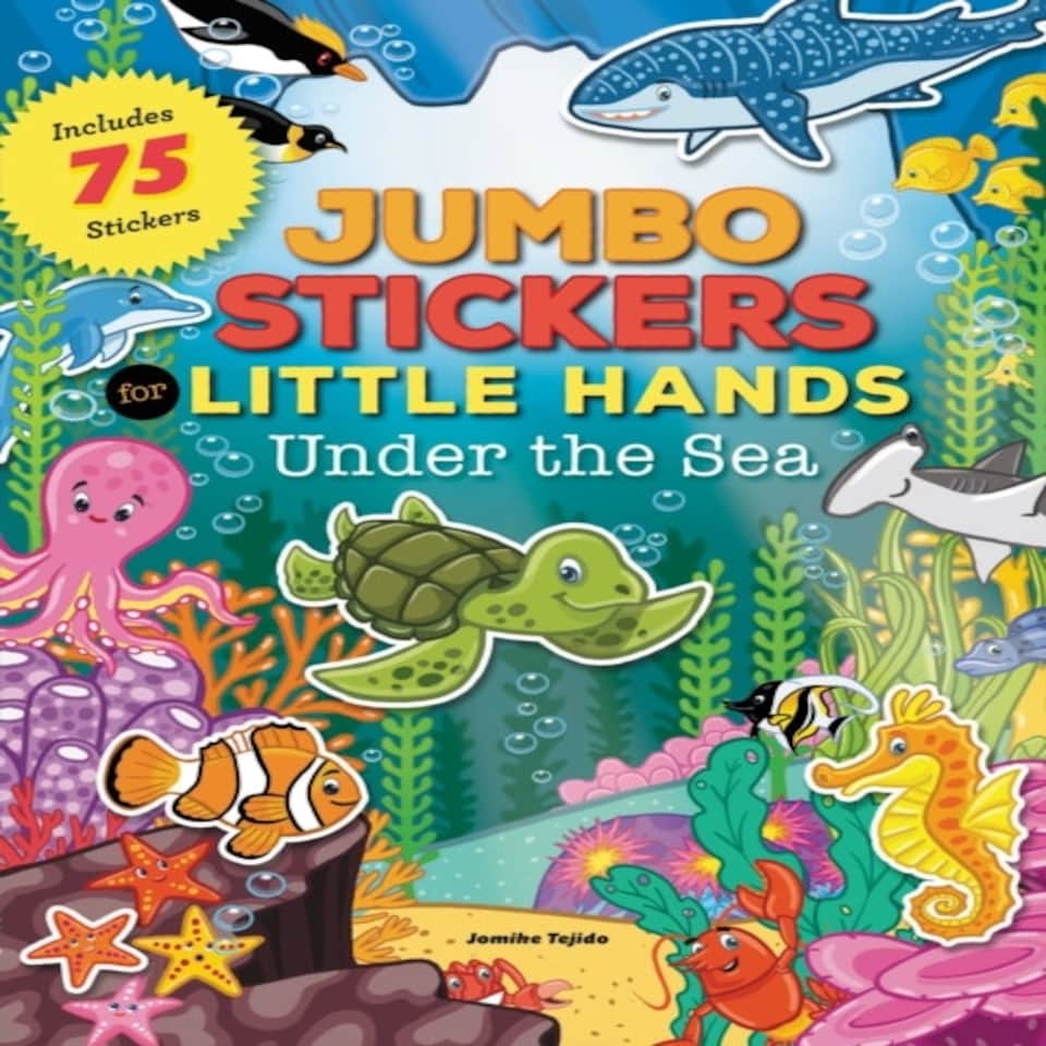 Jumbo Stickers For Little Hands: Under The Sea