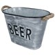image 4 of Beer Drinks Bucket Metal Wine Champagne Bottle Ice Cooler Bucket Party Tub