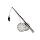 image 4 of Wm.Widdop Miniature Clock Fishing Pole - Satin Silver Finish Silver