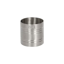 Rink Drink Stainless Steel Thimble Measure - 25ml | Silver | Silver