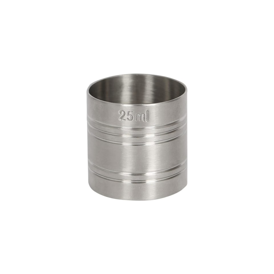 image 1 of Rink Drink Stainless Steel Thimble Measure - 25ml | Silver | Silver