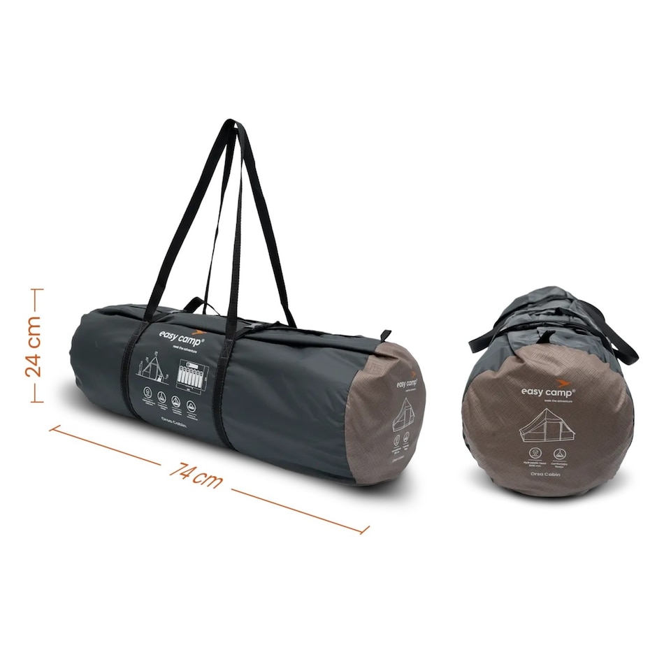 image 1 of Easy Camp Orsa Cabin Pyramid Tent