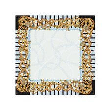 Golden Chains Splash Back | White