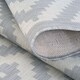 image 3 of The Rugs Outdoor Indoor Diamond Garden Patio Rug Weather Resistant Jet Washable | 100