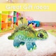 image 9 of Dinosaur Stegosauras Soft Toy Dino Plush Cuddly Soft Fluffy Plushie 30cm Green