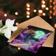 image 4 of Sci Fi Fantasy Landscape Large Rat Neon Moon Birthday Greeting Card