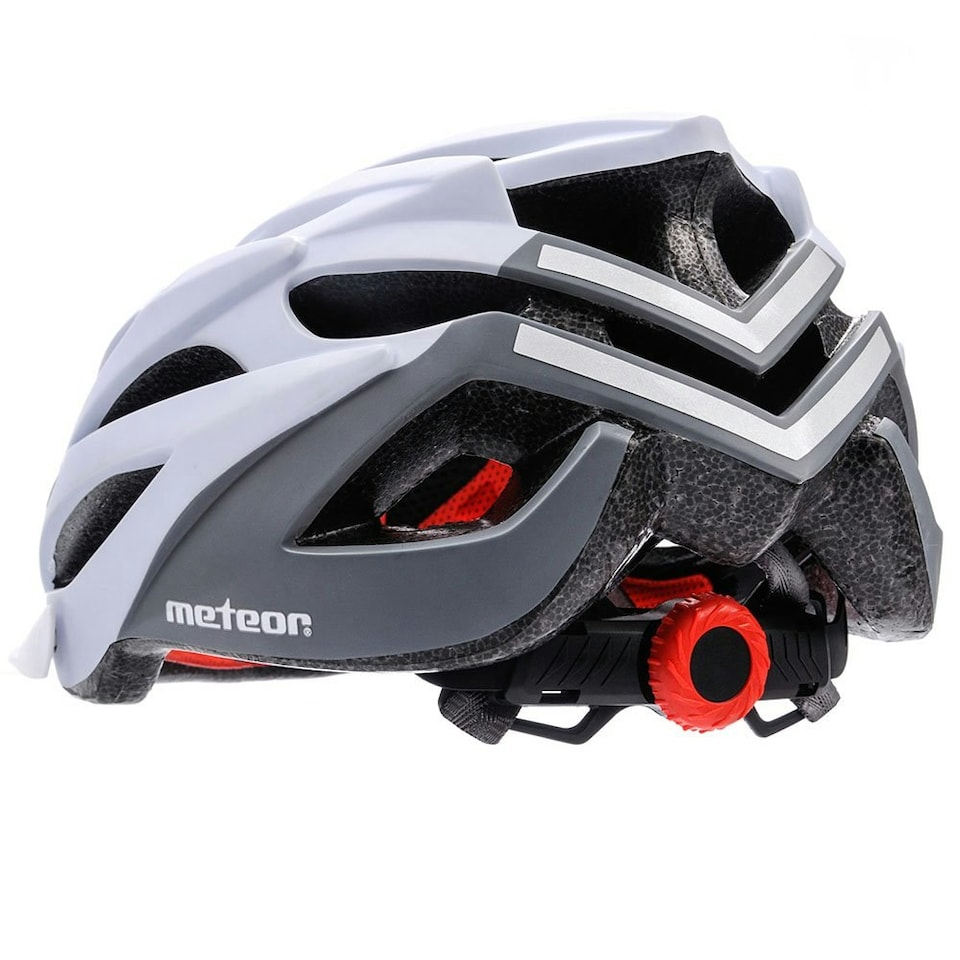 image 1 of Meteor Marven Cycle Helmet MTB Bike Skateboard Scooter Safety Gear White | White-Grey | M