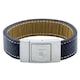 image 2 of Arsenal FC Leather Stitched Bracelet - Blue - One Size