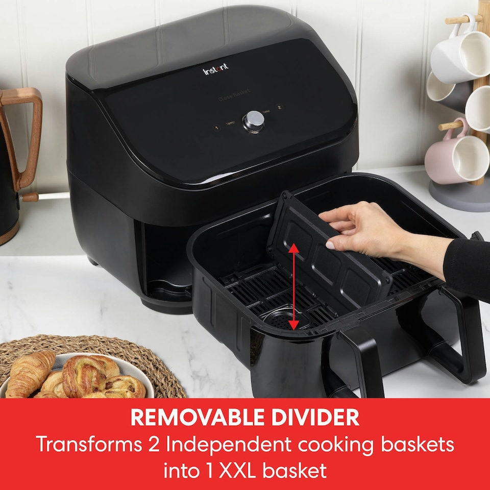 image 1 of Instant Vortex Plus VersaZone 8.5L Air Fryer Black