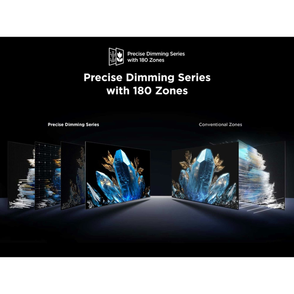 image 1 of TCL Q6C 55 inch 4K Ultra HD QD-Mini LED Google TV 55Q6CUK