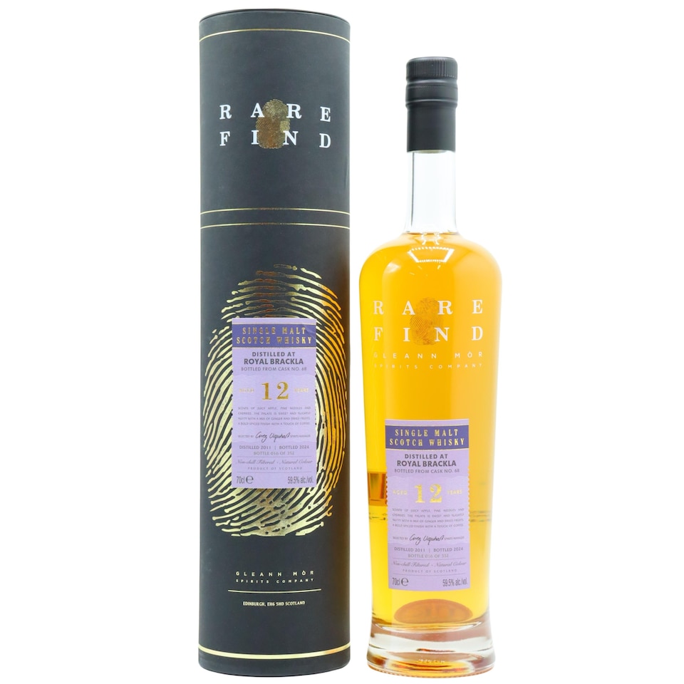 Royal Brackla - Gleann Mor Rare Find Single Cask No. 68 2011 12 year old Whisky
