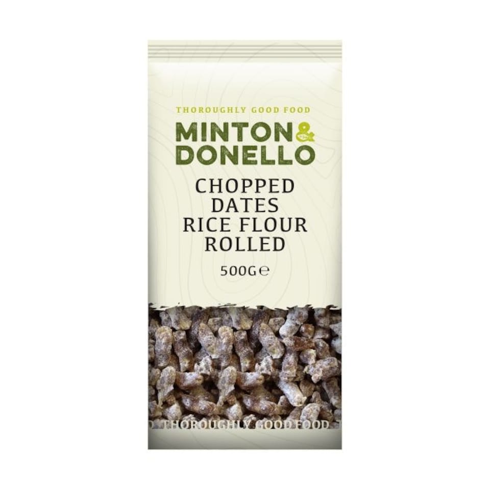 image 1 of Minton & Donello Rice Flour Rolled Chopped Dates 6 x 500g | Multi