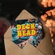 image 3 of Deck Head DJ Console Vinyl Record Mixing Funny Birthday Card