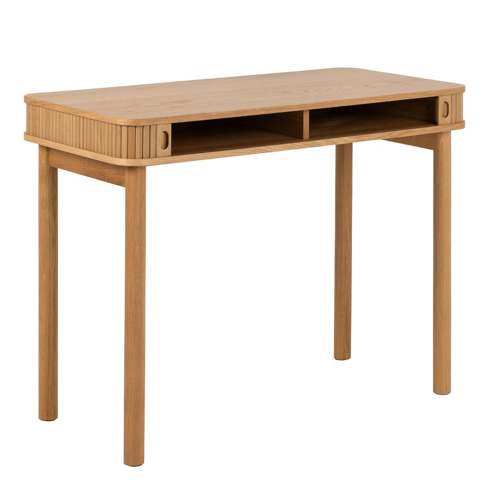 image 1 of Langley Office Desk in Oak