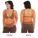 image 3 of Orange 80s Mesh top Orange | XL
