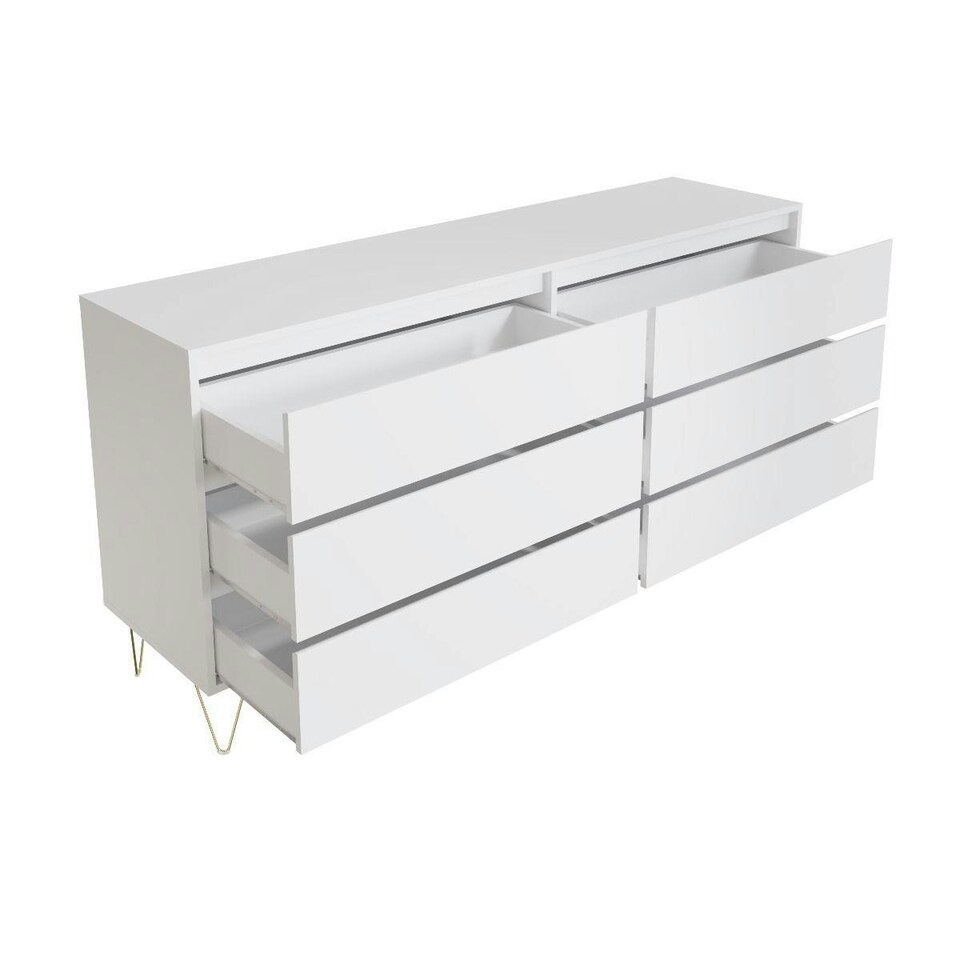 image 1 of Monaco 6 Drawer Chest