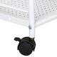 image 4 of Yaheetech 4 Shelf Large Salon Beauty Trolley Cart White