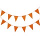 image 2 of Boland Triangle Bunting - Orange - One Size