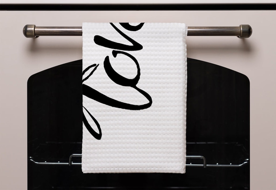 image 1 of Love Type (Kitchen Towel)