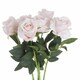 image 2 of Cream Tea Rose Artificial Flower - L6 x W9 x H53 cm - Pink