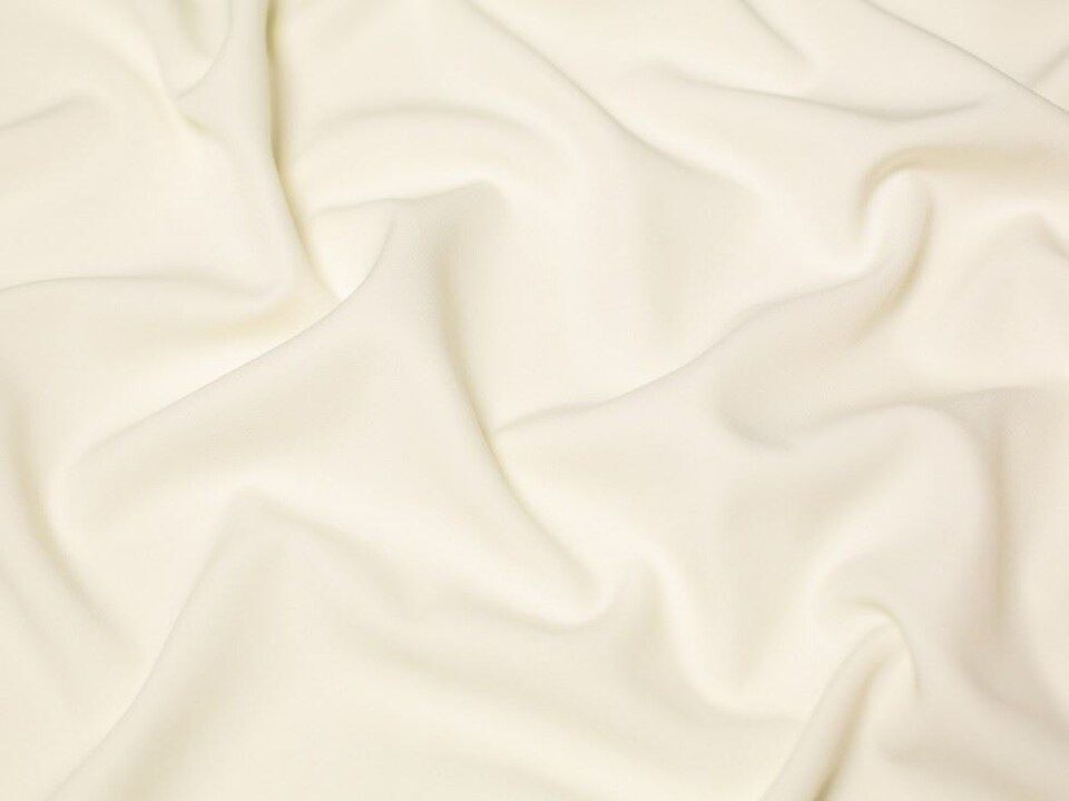 Minerva Core Range Cream Barbi Four Way Stretch Suiting Fabric for Dressmaking, 150cm / 59" Wide - per metre