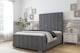 image 2 of Sloomy Radcliffe Armour Coniston Bed Frame With Mattress With 50" Upholstered Headboard 2'6 Small Single