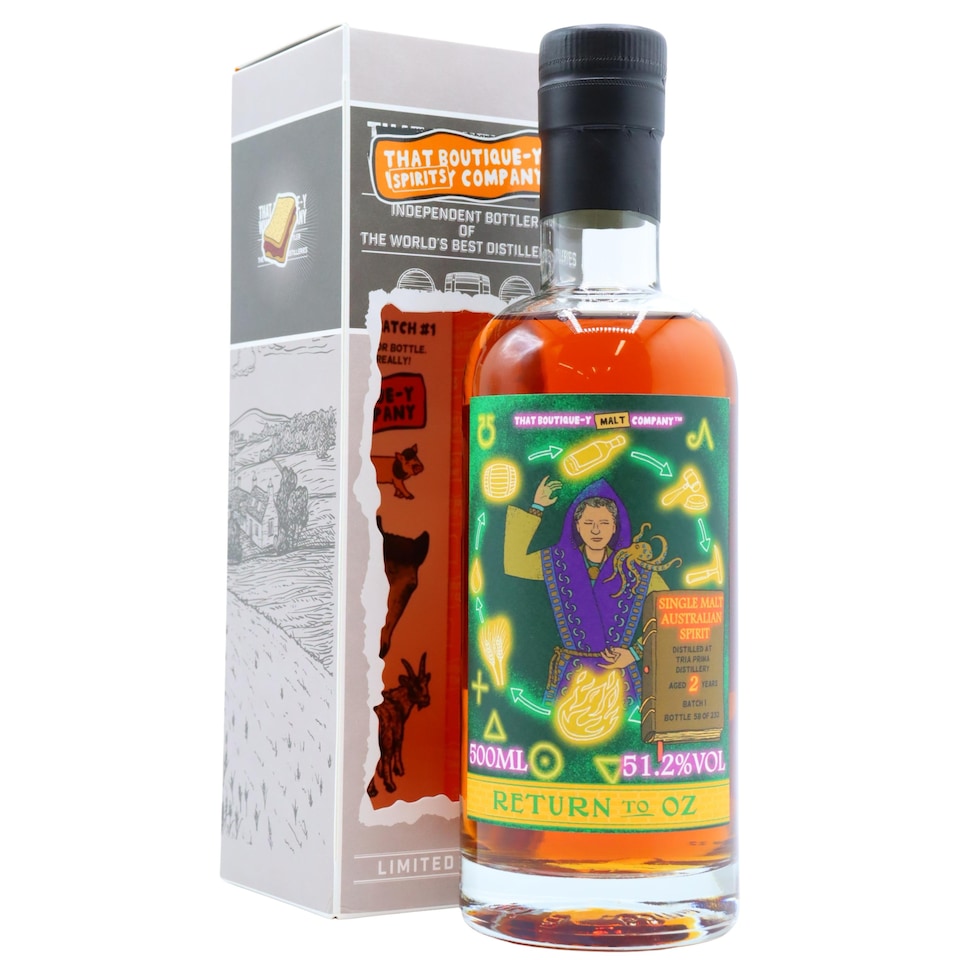 Tria Prima - That Boutique-Y Malt Company - Batch No. 1 2 year old Spirit