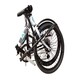 image 2 of Basis Compact Folding Commuter Bicycle, 20" Wheel, 6 Speed - Black/White