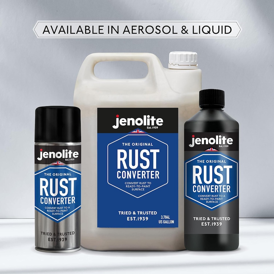 image 1 of Jenolite Rust Converter Spray - 400ml - 3-Pack
