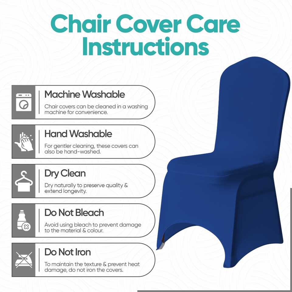 image 1 of Chair Cover Spandex Polyester Stretch Fabric Dining Slipcovers