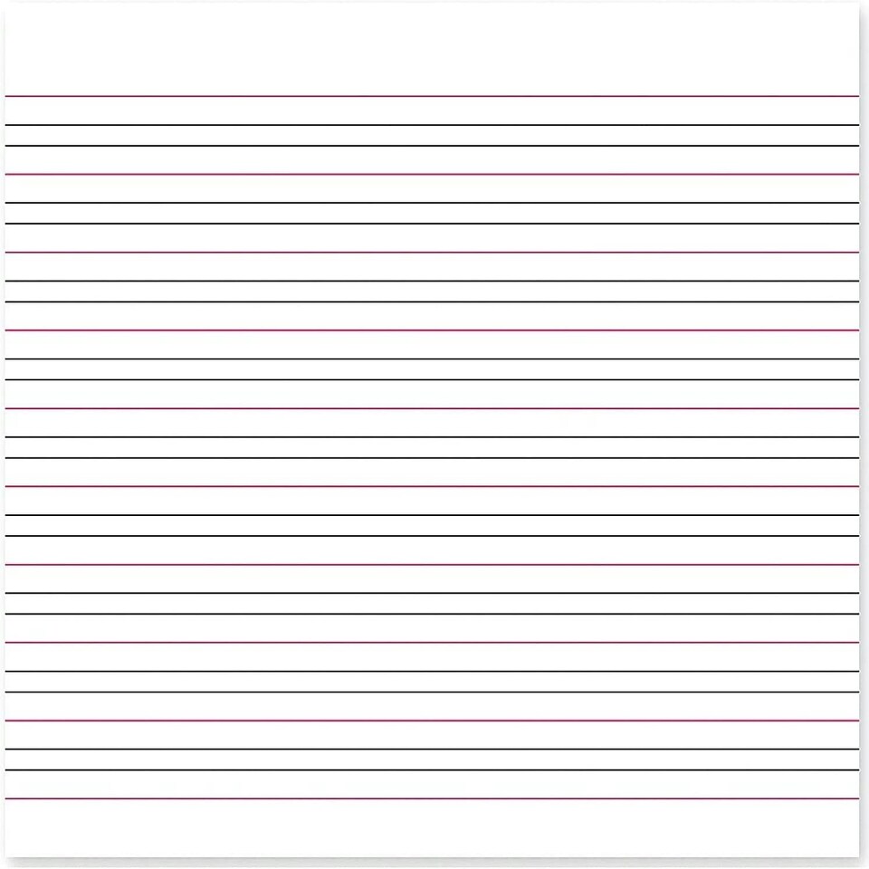image 1 of Silvine 165 x 203 mm Handwriting Book
