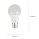 image 6 of ValueLights 5 Pack B22 White GLS Light Bulbs | White