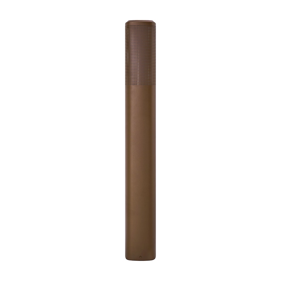 image 1 of Nordlux Sidara Outdoor Garden Post Brown Aluminium E27 Coastal/Marine Safe - Mains Powered, IP44