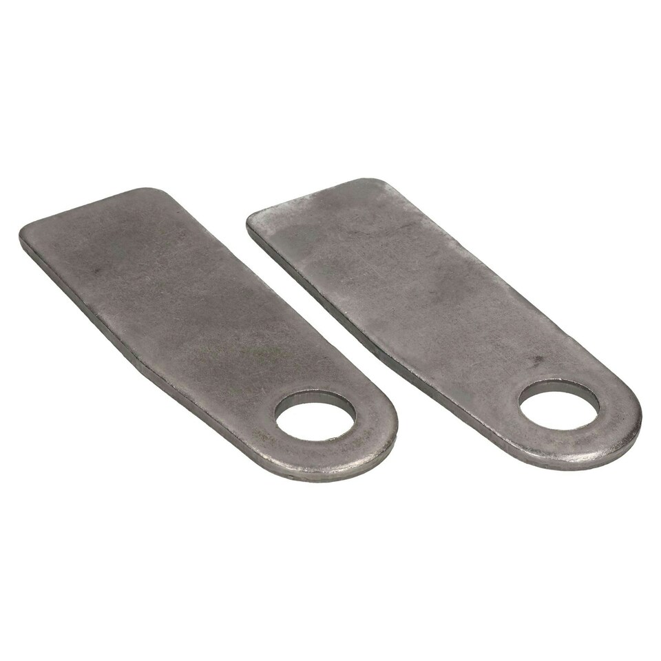 image 1 of Tailboard Tailgate Hinge & Drop Catch Latch Antiluce Set Trailer Truck Bolt On Silver