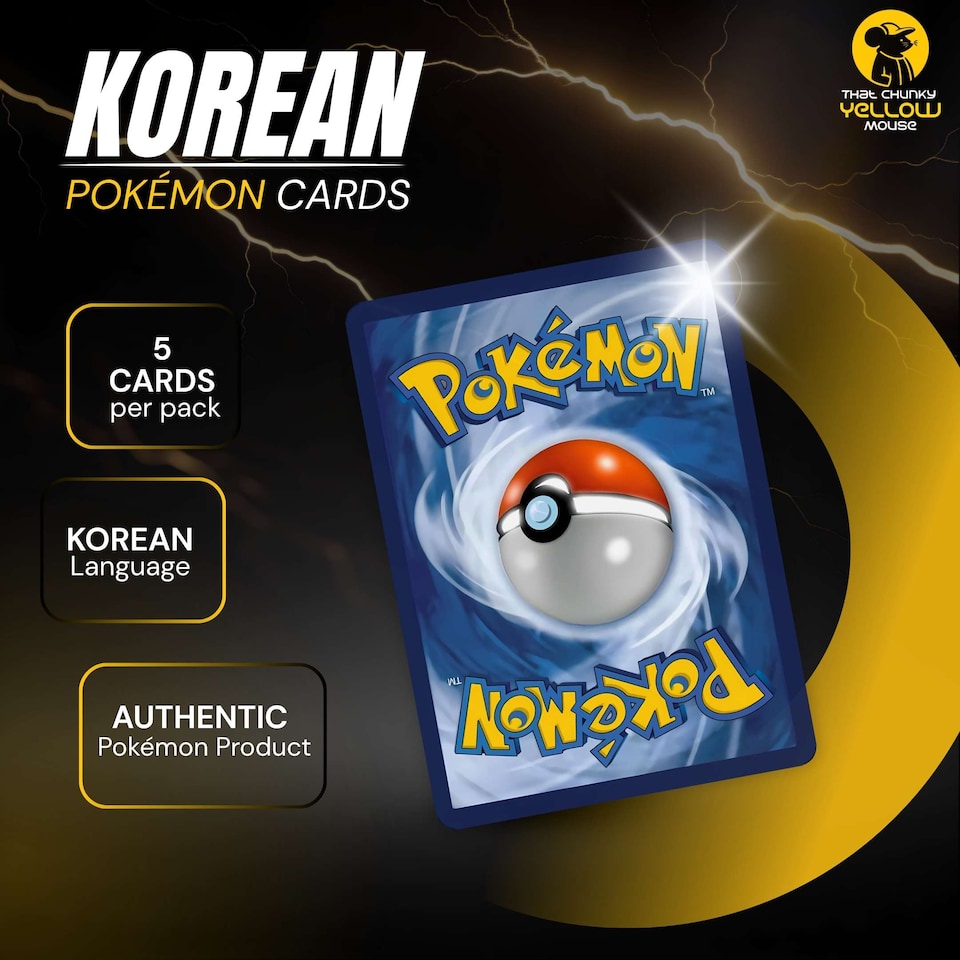 image 1 of Pokemon Cards Korean Pokemon Pitch Black Abyss Eye - Booster Box 30 Packs - TCYM