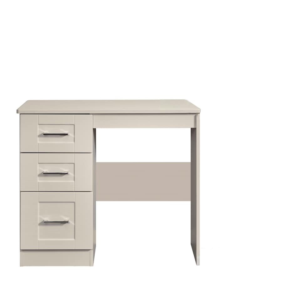 image 1 of Ripon 3 Drawer Vanity in Kashmir Ash (Ready Assembled) | Cream | Kashmir Ash