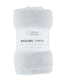 image 6 of Catherine Lansfield Extra Large Raschel Velvet Touch Blanket Throw | Silver | Silver Grey
