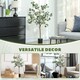 image 8 of HOMCOM Artificial Plant, Faux Silk Eucalyptus Tree, 150cm Green | 5ft