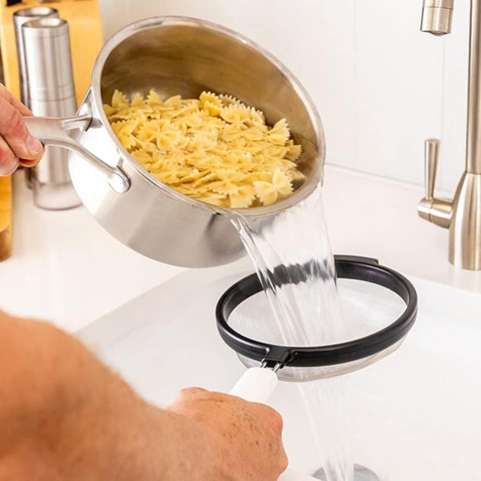 image 1 of KitchenAid Classic Mesh Sieve Porcelain White