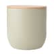 image 1 of KitchenCraft Kitchen Canister Putty Wood 12x12cm