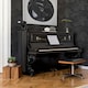 image 2 of NuWallpaper NUS4984 Hayden Peel & Stick Wallpaper, Black Multi