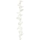 image 1 of Premier Glitter Maidenhair Fern Christmas Garland - White - 1.8m