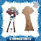 image 2 of Harley Quinn Anime Style DC Comics Lifesize Cardboard Cutout 176cm