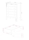image 7 of Como 5 Drawer Chest of Drawers - Shaker Style Bedroom Storage Cabinet with Space Saving Design | White | White | 1