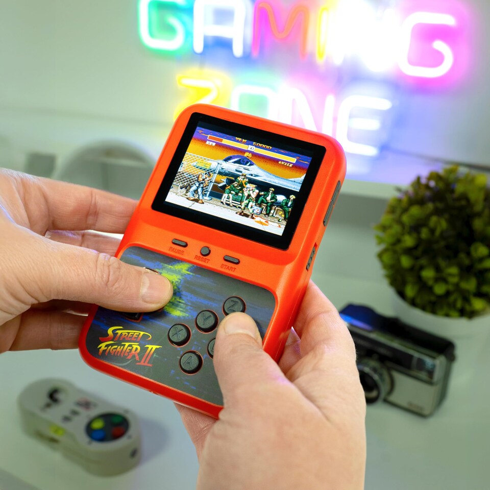 image 1 of Street Fighter II Champion Edition Colour Handheld Game with LCD Screen