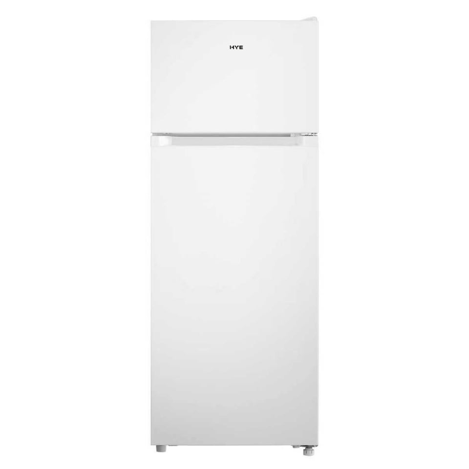 image 1 of HYE Freestanding Top Mounted Fridge Freezer, 206 Litre, 54.5cm, White - RF01TMF206W03