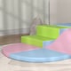 image 9 of HOMCOM 6 Piece Soft Play Equipment for Kids Climb and Crawl, Pink