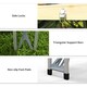 image 8 of Outsunny Folding Camping Table and Chairs with Umbrella Hole, Aluminium Frame