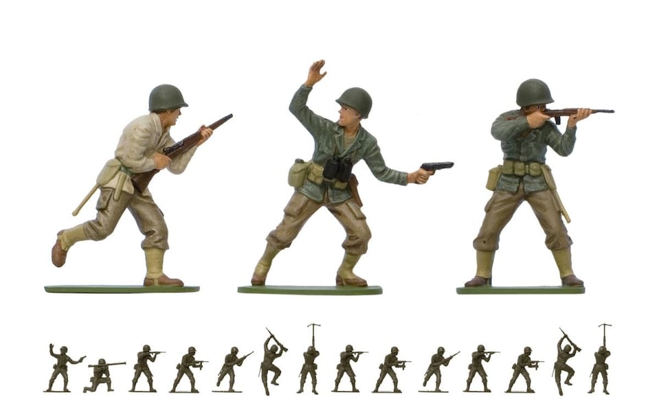 image 1 of Airfix Vintage Classics US WWII Infantry (1:32 Scale)