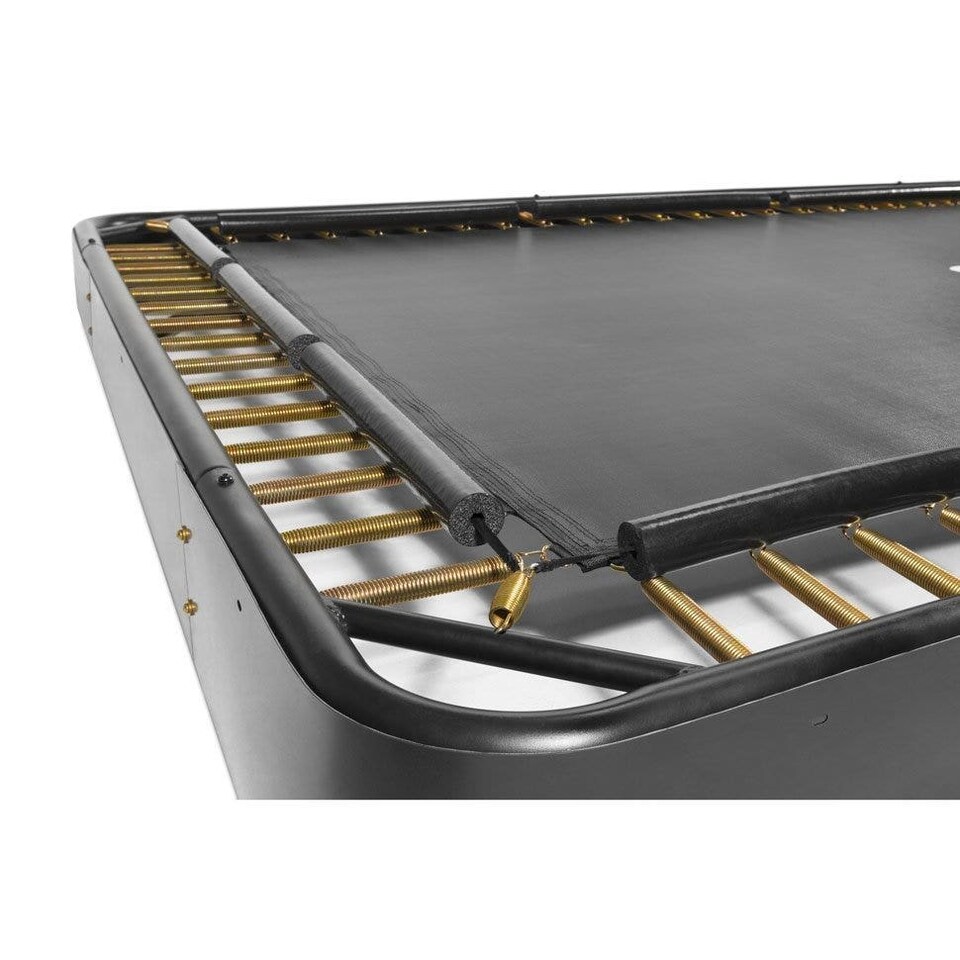 image 1 of Salta Royal Baseground 13ft x 8ft Black Rectangular Trampoline
